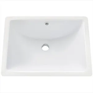 Undermount Basin NTH Ceramic 465X350 Gloss White by null, a Basins for sale on Style Sourcebook