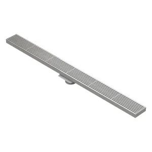 Art Bermuda w/Linear Grate 1200x100x80mm 316 SSteel by null, a Shower Grates & Drains for sale on Style Sourcebook