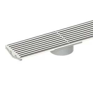 Art 1200x100mm LAYL Kit w/Linear Grate 316 SSteel by null, a Shower Grates & Drains for sale on Style Sourcebook