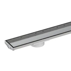 Art 1200x100mm LAYL Kit Tile Ins 316 SSteel by null, a Shower Grates & Drains for sale on Style Sourcebook