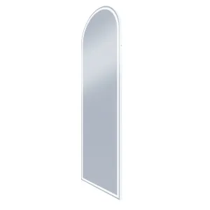Great Great Arch LED T Sens Mirror 600x1800 Matt White Frame by null, a Illuminated Mirrors for sale on Style Sourcebook