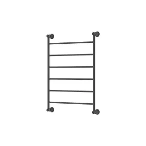 Lillian Heated Towel Rail 600x808x95 Matte Black by null, a Towel Rails for sale on Style Sourcebook