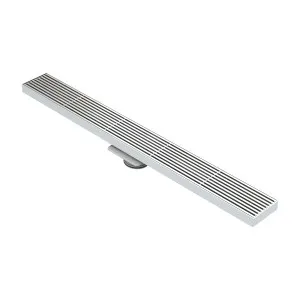 Art Bermuda w/Linear Grate 900x100x80mm 316 SSteel by null, a Shower Grates & Drains for sale on Style Sourcebook