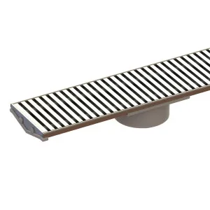 Art 1200x100mm LAYL Kit Bar Grate 316 SSteel by null, a Shower Grates & Drains for sale on Style Sourcebook