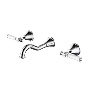 Clasico Bath Set Ceramic Hahdle Chrome by null, a Bathroom Taps & Mixers for sale on Style Sourcebook