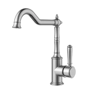 Clasico Federation Sink Mixer Brushed Nickel by null, a Laundry Taps for sale on Style Sourcebook