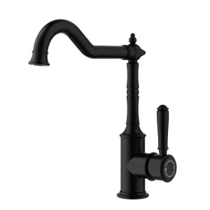 Clasico  Federation Sink Mixer Matt Black by null, a Kitchen Taps & Mixers for sale on Style Sourcebook