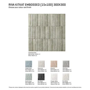 Riva Kitkat Embossed Tile by null, a Mosaic Tiles for sale on Style Sourcebook
