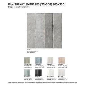 Riva Subway Embossed Tile by null, a Moroccan Look Tiles for sale on Style Sourcebook