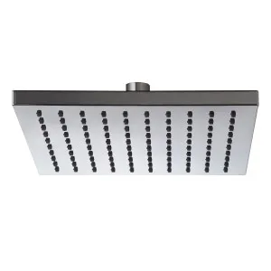 Marki Square Shower Head 200mm Chrome by null, a Shower Heads & Mixers for sale on Style Sourcebook