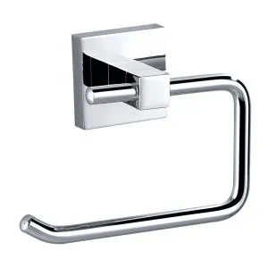 Marki Sqaure Toilet Roll Holder Drop Down Chrome by null, a Toilet Paper Holders for sale on Style Sourcebook