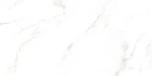 Bora Carrara White Polished Tile by null, a Marble Look Tiles for sale on Style Sourcebook