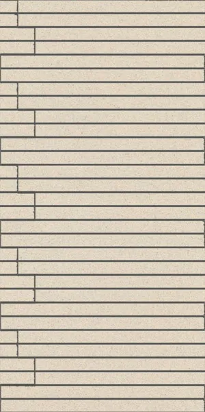 Touchstone Zag Cream Mosaic Matt Unglazed Tile by null, a Mosaic Tiles for sale on Style Sourcebook