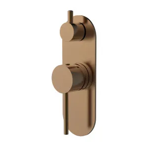 Misha Wall/Shower Mixer W Divertor Brushed Copper by null, a Laundry Taps for sale on Style Sourcebook