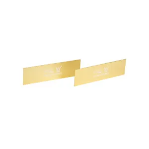 Lauxes Next Generation Floor Grate & Standard Tile Insert Floor Grate Straight Joiner 180 degree 26mm High (Pack of 2) - Matt Yellow Gold by null, a Shower Grates & Drains for sale on Style Sourcebook
