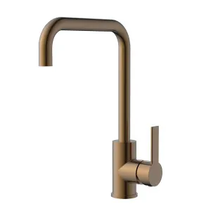 Lina Sink Mixer 200 Brushed Copper by null, a Kitchen Taps & Mixers for sale on Style Sourcebook