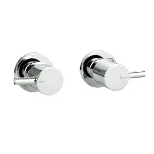 Misha 1/4 Turn Wall Top Assembly Chrome by null, a Laundry Taps for sale on Style Sourcebook