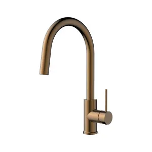 Misha Pull Out/Pull Down Sink Mixer 227 Brushed Copper by null, a Kitchen Taps & Mixers for sale on Style Sourcebook