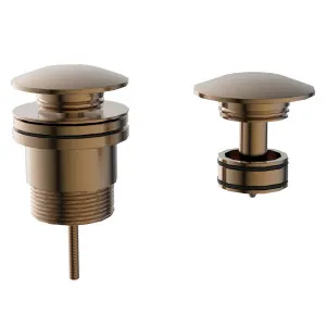 Misha Pop Up Waste 32mm Brushed Copper by null, a Traps & Wastes for sale on Style Sourcebook