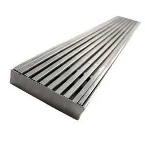 Nekeema 316 SSteel Square Bar Grate 1200x100x20 by null, a Shower Grates & Drains for sale on Style Sourcebook