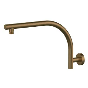 Lina Curved Shower Arm 412 Brushed Copper by null, a Laundry Taps for sale on Style Sourcebook