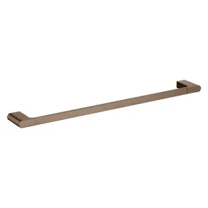 Lina Single Towel Rail 600 Brushed Copper by null, a Towel Rails for sale on Style Sourcebook