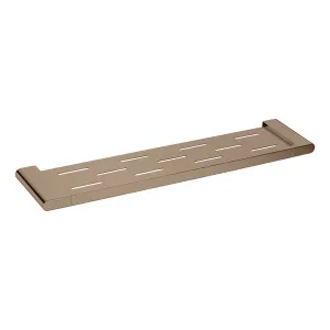 Lina Metal Shower Shelf 550 Brushed Copper by null, a Shelves & Soap Baskets for sale on Style Sourcebook