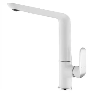 Jaya Sink Mixer Square Neck 206 Chrome/White by null, a Laundry Taps for sale on Style Sourcebook