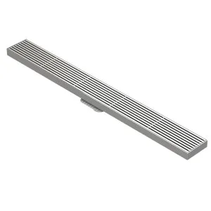 Art Bermuda w/Linear Grate 900x100x50mm 316 SSteel16 SSteel by null, a Shower Grates & Drains for sale on Style Sourcebook