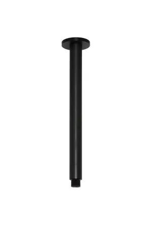 Round Ceiling Shower Arm 300 Black by null, a Shower Heads & Mixers for sale on Style Sourcebook