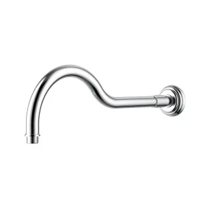 Clasico Shower Arm 400 Chrome by null, a Shower Heads & Mixers for sale on Style Sourcebook