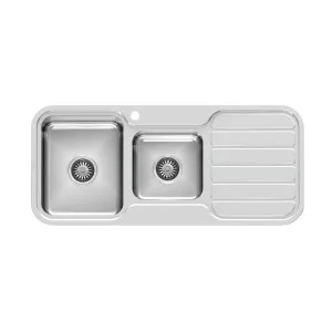 Phoenix 1000 1-3/4 L/H Bowl Sink W/-Drainer 1TH Stainless Steel by null, a Kitchen Sinks for sale on Style Sourcebook