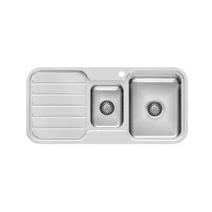 Phoenix 1000 1-1/3 R/H Bowl Sink W/-Drainer 1TH Stainless Steel by null, a Kitchen Sinks for sale on Style Sourcebook