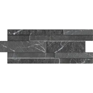 Marmi Marble Black Textured Tile by null, a Outdoor Tiles & Pavers for sale on Style Sourcebook