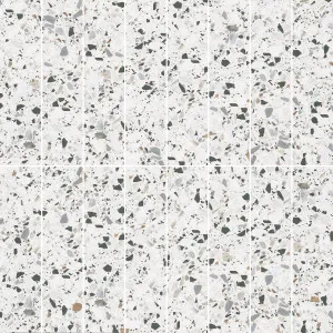 Vicenza Terrazzo Bianco Textured Tile by null, a Porcelain Tiles for sale on Style Sourcebook
