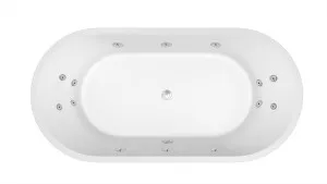 Elisi Spa Bath Acrylic 1700 14 Jets Gloss White by null, a Bathtubs for sale on Style Sourcebook
