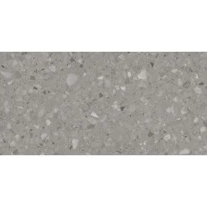Venetian Terrazzo Dark Grey Textured Tile by null, a Outdoor Tiles & Pavers for sale on Style Sourcebook
