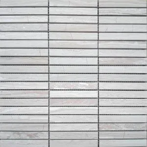 Relic Serpeggiante Finger Grey Honed Mosaic by null, a Mosaic Tiles for sale on Style Sourcebook