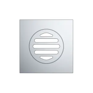 Haus 25 Grate Sq 110x110x80mm Chrome by null, a Shower Grates & Drains for sale on Style Sourcebook