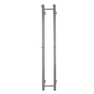 Vertical Towel Rail Heated 200X1400 Brushed Nickel by null, a Towel Rails for sale on Style Sourcebook