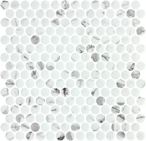 Penny-Ecostone Glass Natural Product Matt Mosaic (Colour?????) by null, a Mosaic Tiles for sale on Style Sourcebook