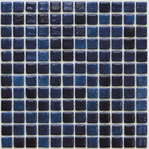Mykonos Navy Glass Natural Product Gloss Mosaic by null, a Mosaic Tiles for sale on Style Sourcebook