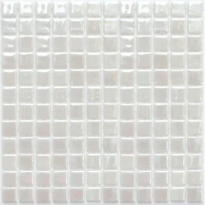 Ibiza Light Beige Glass Natural Product Pearl Gloss Mosaic by null, a Mosaic Tiles for sale on Style Sourcebook