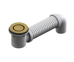 Art P&W Bath Bend Pop Down w/Connector Gold by null, a Shower Grates & Drains for sale on Style Sourcebook