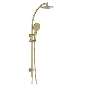Misha Twin Shower Brushed Gold by null, a Laundry Taps for sale on Style Sourcebook