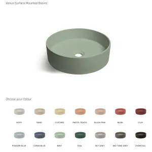 Venus Vessel Basin NTH Concrete 380x380 by null, a Basins for sale on Style Sourcebook