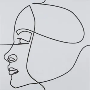 Faces White Matt Tile by null, a Porcelain Tiles for sale on Style Sourcebook
