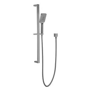 Platz Rail Shower Brushed Nickel by null, a Laundry Taps for sale on Style Sourcebook