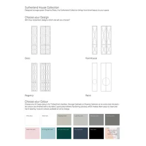Sutherland House Collection Storage Cabinet 800 On Legs by null, a Bathroom Storage Cabinets for sale on Style Sourcebook