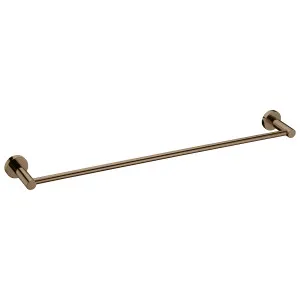 Misha Single Towel Rail 600 Brushed Copper by null, a Towel Rails for sale on Style Sourcebook